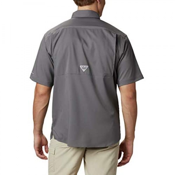 Columbia Men's Low Drag Offshore Short Sleeve Shirt City Grey XX-Large