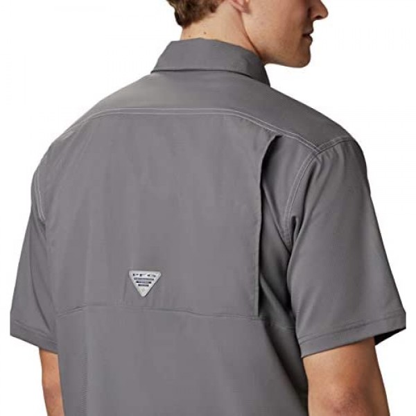Columbia Men's Low Drag Offshore Short Sleeve Shirt City Grey XX-Large