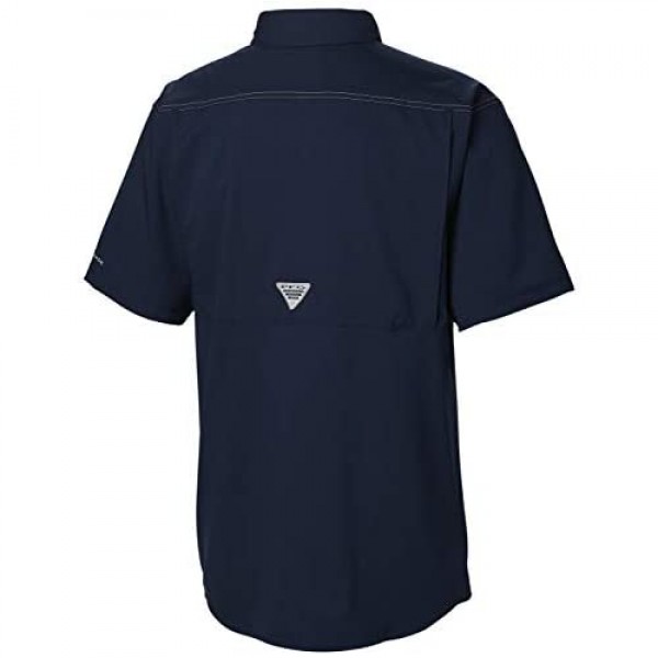 Columbia Men's Low Drag Offshore Short Sleeve Shirt Collegiate Navy XX-Large