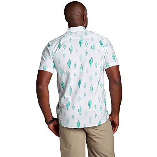 Men's Bright Hawaiian Shirt for Spring Break and Summer - Funny Aloha Shirt for Guys