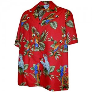 Pacific Legend Parrots Hawaiian Shirt