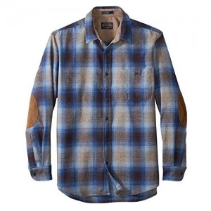 Pendleton Men's Long Sleeve Classic Fit Trail Wool Shirt